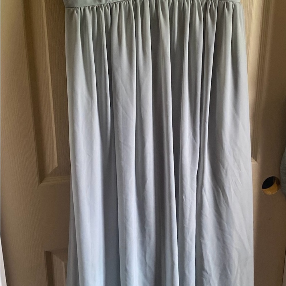 Birdy Grey Silver Maxi A-Line Dress